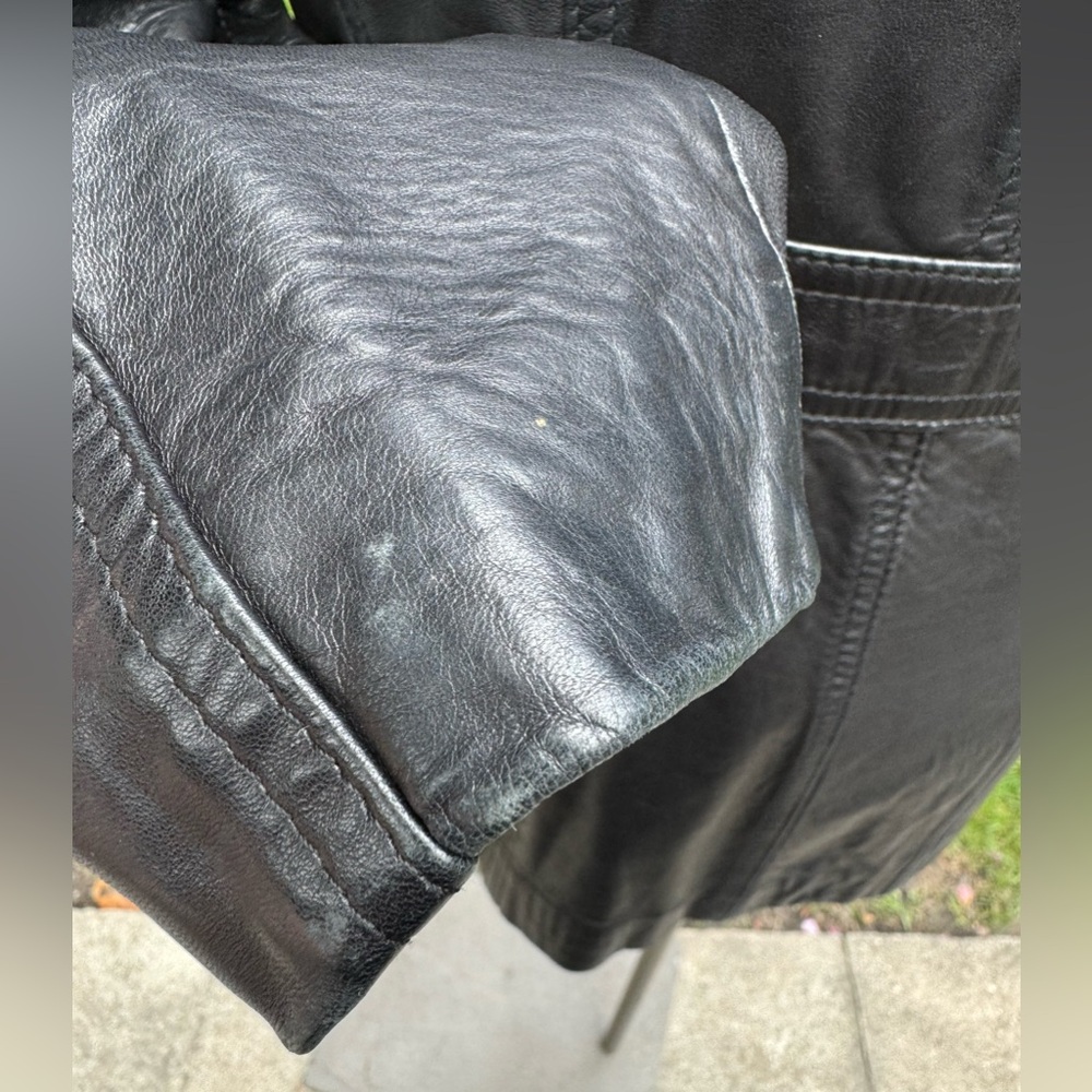 Black Leather Jacket - Picture 11 of 11